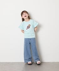 KJKGD04021 a.v.v KIDS(アー・ヴェ・ヴェ) [110-150]【接触冷感/綿100％】モチーフアソートTシャツ ライトブルー