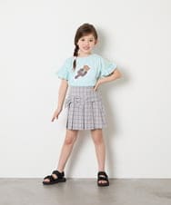 KJKGD04021 a.v.v KIDS(アー・ヴェ・ヴェ) [110-150]【接触冷感/綿100％】モチーフアソートTシャツ ライトブルー