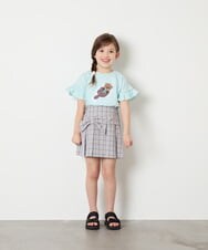 KJKGD04021 a.v.v KIDS(アー・ヴェ・ヴェ) [110-150]【接触冷感/綿100％】モチーフアソートTシャツ ライトブルー