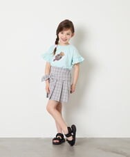 KJKGD04021 a.v.v KIDS(アー・ヴェ・ヴェ) [110-150]【接触冷感/綿100％】モチーフアソートTシャツ ライトブルー