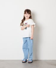KJKGD04021 a.v.v KIDS(アー・ヴェ・ヴェ) [110-150]【接触冷感/綿100％】モチーフアソートTシャツ ホワイト
