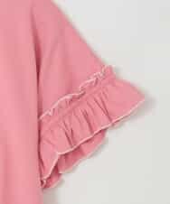 KJKGD04021 a.v.v KIDS(アー・ヴェ・ヴェ) [110-150]【接触冷感/綿100％】モチーフアソートTシャツ ピンク