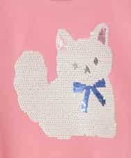 KJKGD04021 a.v.v KIDS(アー・ヴェ・ヴェ) [110-150]【接触冷感/綿100％】モチーフアソートTシャツ ピンク