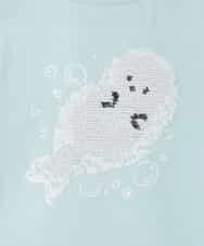 KJKGD04021 a.v.v KIDS(アー・ヴェ・ヴェ) [110-150]【接触冷感/綿100％】モチーフアソートTシャツ ピンク