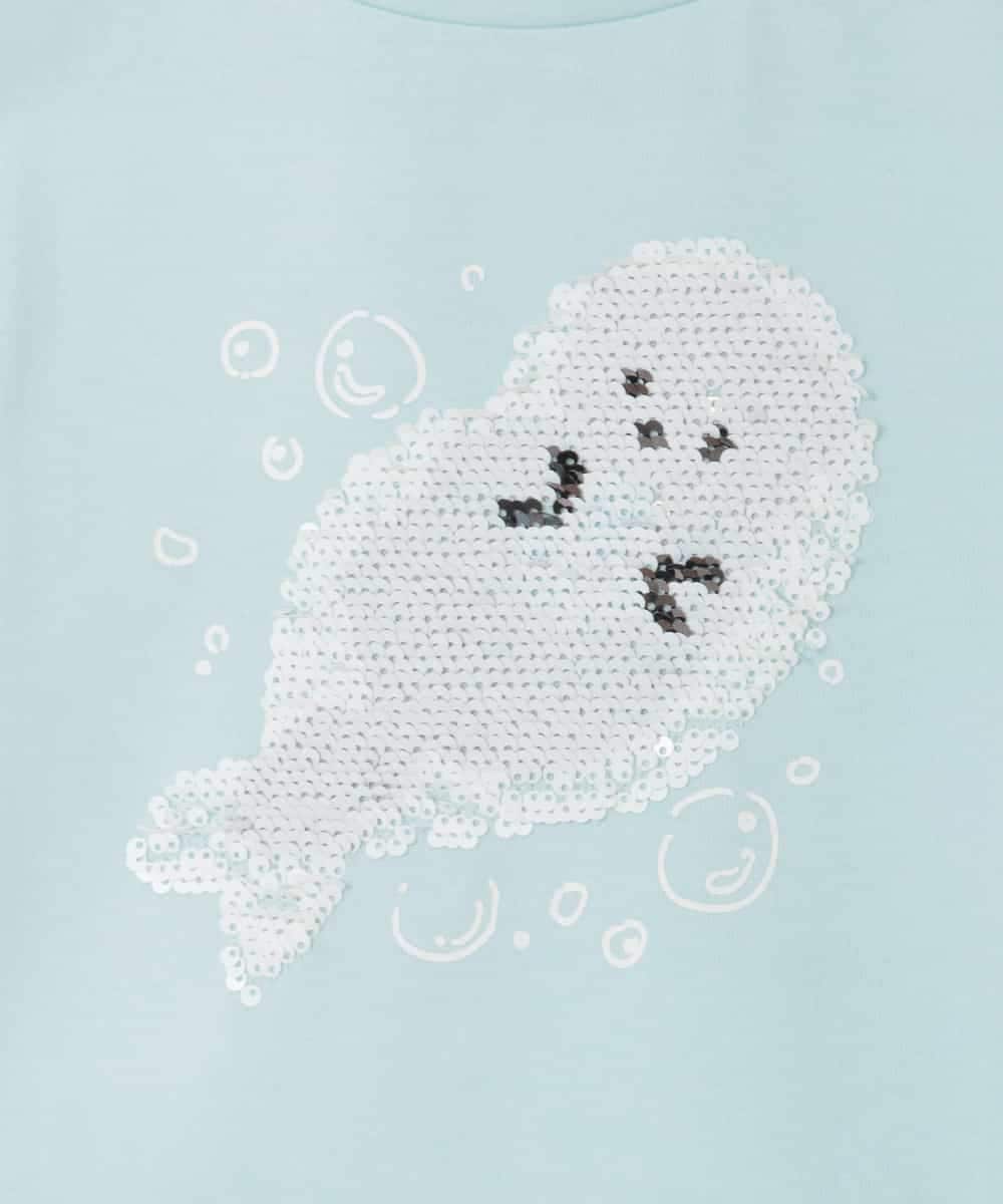 KJKGD04021 a.v.v KIDS(アー・ヴェ・ヴェ) [110-150]【接触冷感/綿100％】モチーフアソートTシャツ ピンク