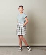KJKGS09019 a.v.v KIDS(アー・ヴェ・ヴェ) [100-130]バックリボンカットソー ピンク