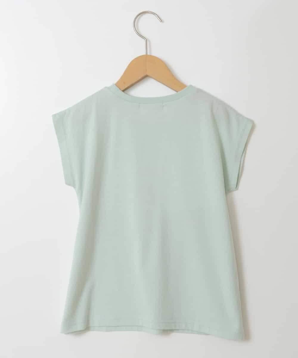 KJKGU07029 a.v.v KIDS(アー・ヴェ・ヴェ) [160]トゥインクルスパンコールアソートＴシャツ ミント