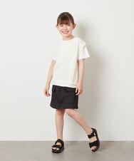 KJKGV01039 a.v.v KIDS(アー・ヴェ・ヴェ) [100-130]【2点セット】メッシュ編みニットベストセット ホワイト