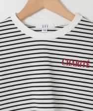 KJKHD75035 a.v.v KIDS(アー・ヴェ・ヴェ) [130-160]【冷感/UVカット】レースアップロゴTシャツ ホワイト