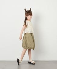 KJKHD77044 a.v.v KIDS(アー・ヴェ・ヴェ) [120-160]【冷感/洗える】レースTシャツタンク付き アイボリー