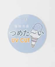 KJKHD77044 a.v.v KIDS(アー・ヴェ・ヴェ) [120-160]【冷感/洗える】レースTシャツタンク付き アイボリー