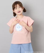 KJKHD80035 a.v.v KIDS(アー・ヴェ・ヴェ) [110-140]すみっコぐらしスパンコールT ピンク