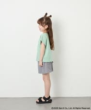 KJKHD80035 a.v.v KIDS(アー・ヴェ・ヴェ) [110-140]すみっコぐらしスパンコールT グリーン