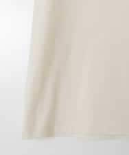 KJKHT25024 a.v.v KIDS(アー・ヴェ・ヴェ) [140-150]袖シアーオフショルＴシャツ アイボリー