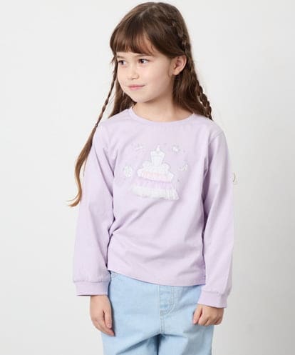 KJKJD07026 a.v.v KIDS [110-150]【毛玉になりにくい】アソートアートロンT