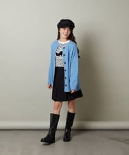 KJKJS30019 a.v.v KIDS(アー・ヴェ・ヴェ) [100-130]アソートモチーフスパンコールロンＴ ミント