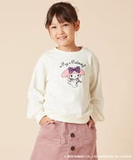KJKKV80034 a.v.v KIDS(アー・ヴェ・ヴェ) 【数量限定】[100-140]［マイメロディ］エンジェルトレーナー ピンク