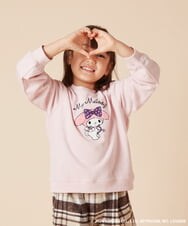 KJKKV80034 a.v.v KIDS(アー・ヴェ・ヴェ) 【数量限定】[100-140]［マイメロディ］エンジェルトレーナー ピンク