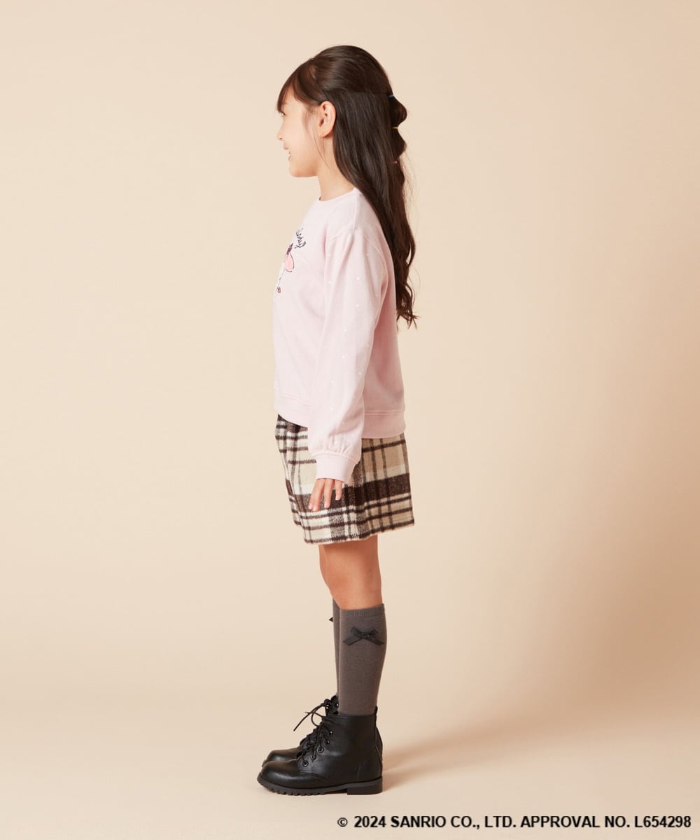 KJKKV80034 a.v.v KIDS(アー・ヴェ・ヴェ) 【数量限定】[100-140]［マイメロディ］エンジェルトレーナー ピンク