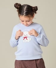 KJKLA47026 a.v.v KIDS(アー・ヴェ・ヴェ) [110-150]【通学にもオススメ/選べる３デザイン】モチーフアソートトレーナー ピンク