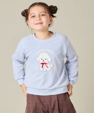 KJKLA47026 a.v.v KIDS(アー・ヴェ・ヴェ) [110-150]【通学にもオススメ/選べる３デザイン】モチーフアソートトレーナー ピンク