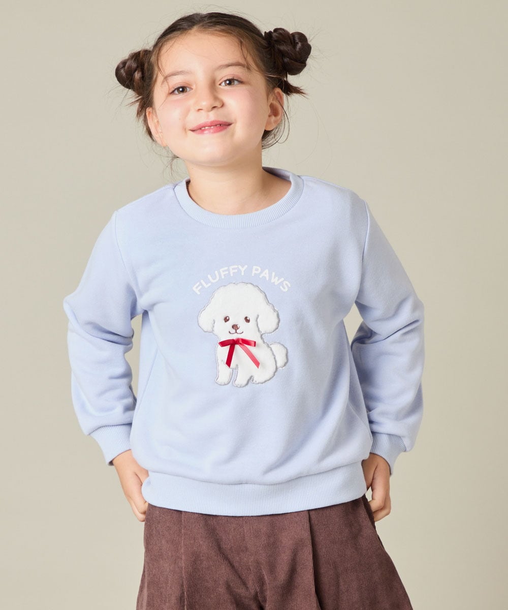KJKLA47026 a.v.v KIDS(アー・ヴェ・ヴェ) [110-150]【通学にもオススメ/選べる３デザイン】モチーフアソートトレーナー ピンク