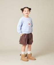 KJKLA47026 a.v.v KIDS(アー・ヴェ・ヴェ) [110-150]【通学にもオススメ/選べる３デザイン】モチーフアソートトレーナー ピンク