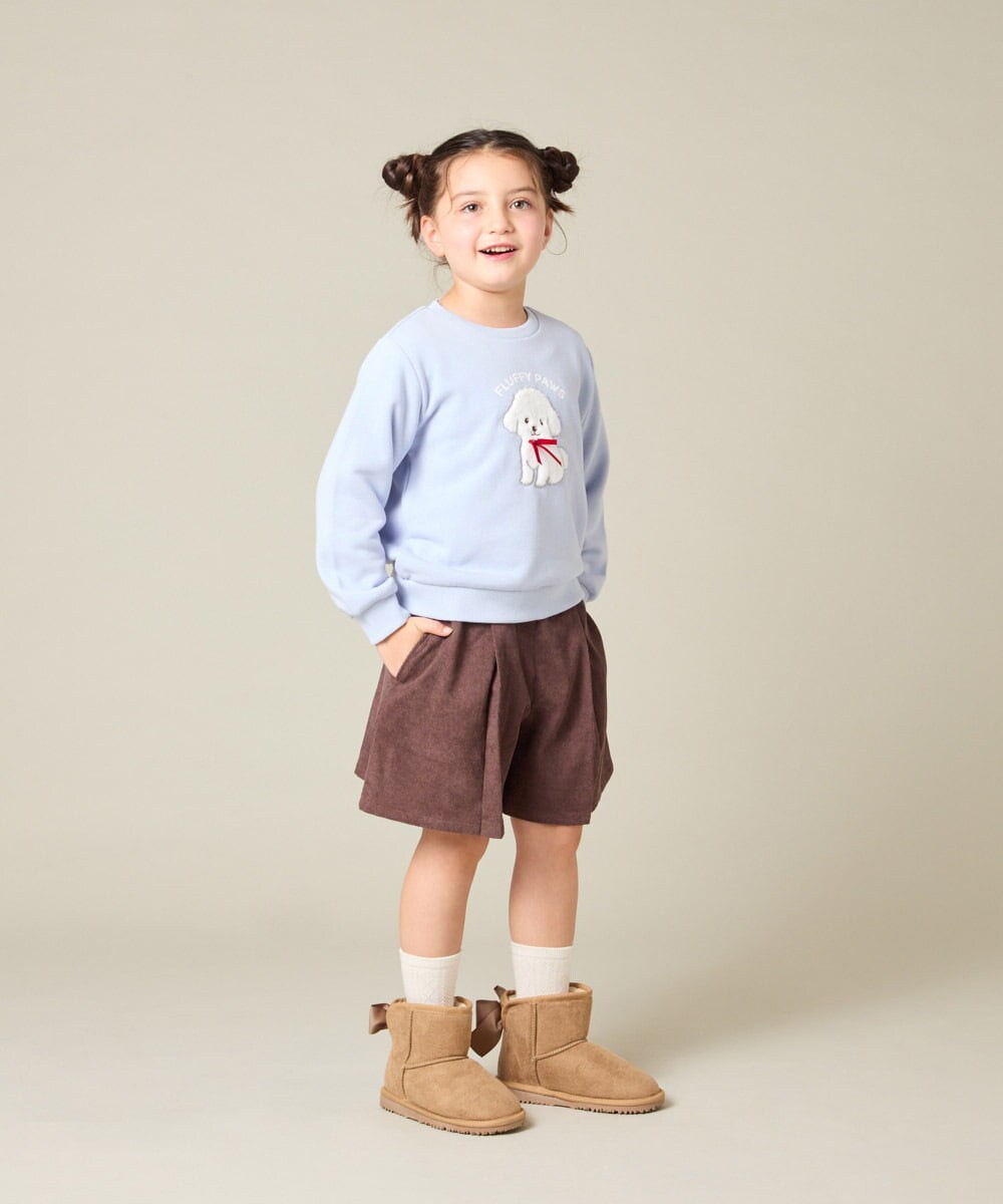 KJKLA47026 a.v.v KIDS(アー・ヴェ・ヴェ) [110-150]【通学にもオススメ/選べる３デザイン】モチーフアソートトレーナー ピンク