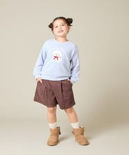 KJKLA47026 a.v.v KIDS(アー・ヴェ・ヴェ) [110-150]【通学にもオススメ/選べる３デザイン】モチーフアソートトレーナー ピンク
