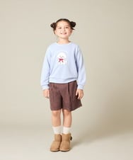 KJKLA47026 a.v.v KIDS(アー・ヴェ・ヴェ) [110-150]【通学にもオススメ/選べる３デザイン】モチーフアソートトレーナー ピンク