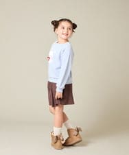 KJKLA47026 a.v.v KIDS(アー・ヴェ・ヴェ) [110-150]【通学にもオススメ/選べる３デザイン】モチーフアソートトレーナー ピンク