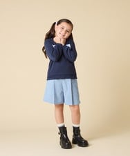 KJKLA47026 a.v.v KIDS(アー・ヴェ・ヴェ) [110-150]【通学にもオススメ/選べる３デザイン】モチーフアソートトレーナー ピンク