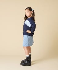 KJKLA47026 a.v.v KIDS(アー・ヴェ・ヴェ) [110-150]【通学にもオススメ/選べる３デザイン】モチーフアソートトレーナー ピンク