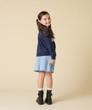 KJKLA47026 a.v.v KIDS(アー・ヴェ・ヴェ) [110-150]【通学にもオススメ/選べる３デザイン】モチーフアソートトレーナー ピンク