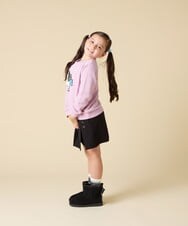KJKLA47026 a.v.v KIDS(アー・ヴェ・ヴェ) [110-150]【通学にもオススメ/選べる３デザイン】モチーフアソートトレーナー ピンク