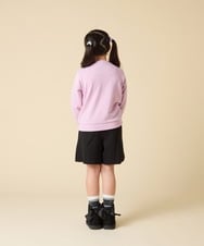 KJKLA47026 a.v.v KIDS(アー・ヴェ・ヴェ) [110-150]【通学にもオススメ/選べる３デザイン】モチーフアソートトレーナー ピンク