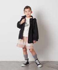 KJLAA04029 a.v.v KIDS(アー・ヴェ・ヴェ) [100-140]【ウエストゴム仕様】アソートキュロット ピンク(チェック)
