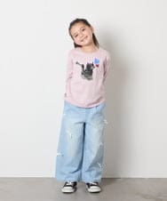 KJLAD33044 a.v.v KIDS(アー・ヴェ・ヴェ) 【大人気！追加生産/選べるデザイン】[120-160]アソートデザインデニム ライトブルー