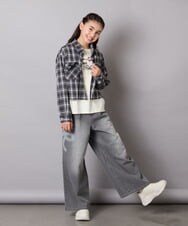 KJLAD33044 a.v.v KIDS(アー・ヴェ・ヴェ) 【大人気！追加生産/選べるデザイン】[120-160]アソートデザインデニム ライトブルー