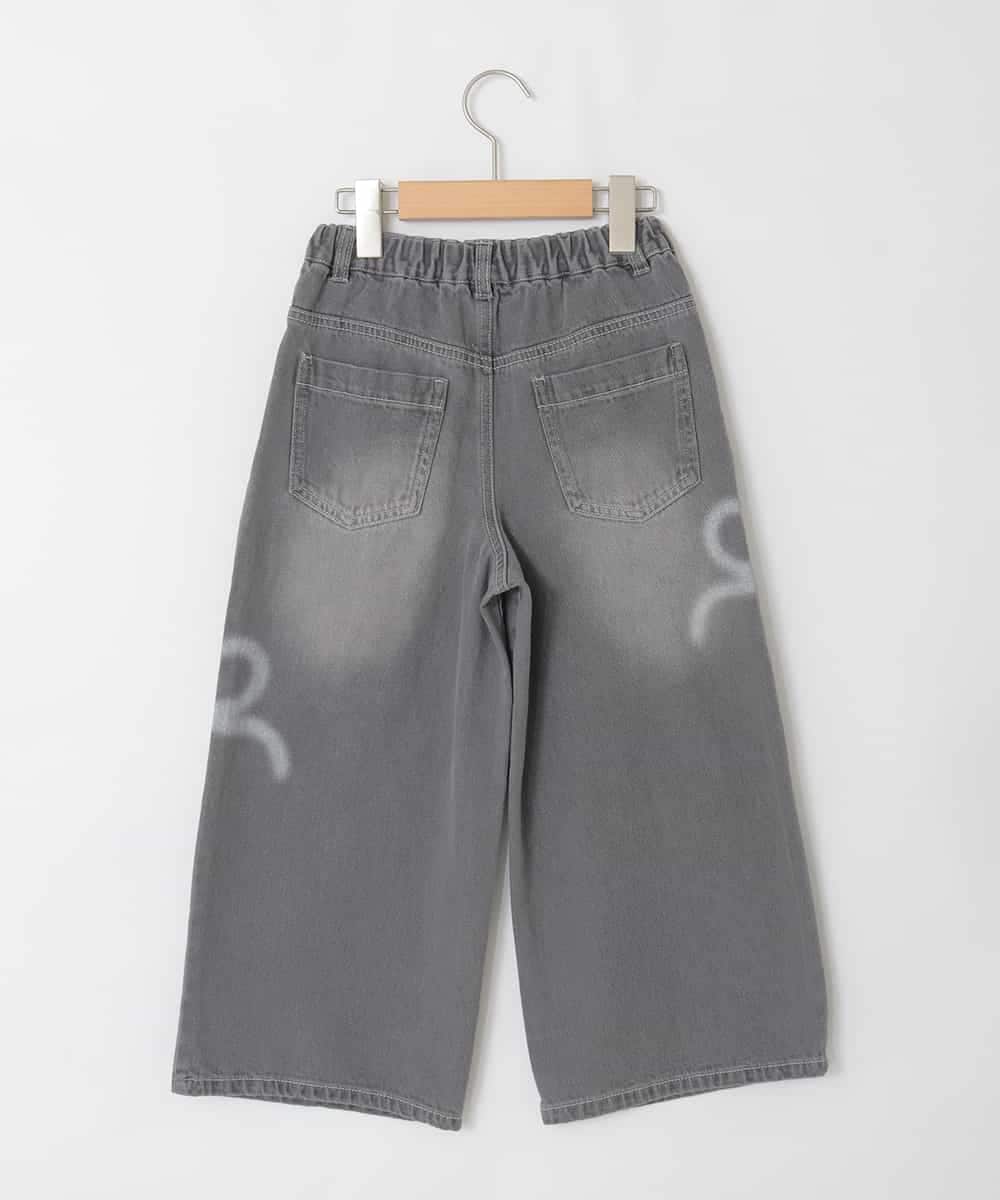 KJLAD33044 a.v.v KIDS(アー・ヴェ・ヴェ) 【大人気！追加生産/選べるデザイン】[120-160]アソートデザインデニム ダークグレー