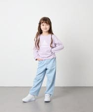 KJLAG02049 a.v.v KIDS(アー・ヴェ・ヴェ) [120-160]アソートデコデニムパンツ ライトブルー