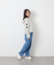 KJLAG02049 a.v.v KIDS(アー・ヴェ・ヴェ) [120-160]アソートデコデニムパンツ ブルー