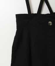 KJLFB26044 a.v.v KIDS(アー・ヴェ・ヴェ) [140-150]【接触冷感】サス付きワイドパンツ ブラック