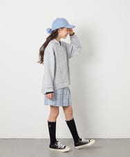 KJLFC27039 a.v.v KIDS(アー・ヴェ・ヴェ) [160]サイドレースアップスカパン ベージュ