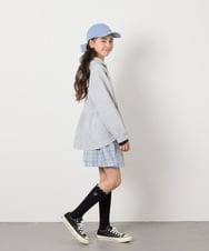 KJLFC27039 a.v.v KIDS(アー・ヴェ・ヴェ) [160]サイドレースアップスカパン ベージュ