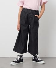 KJLFC39044 a.v.v KIDS(アー・ヴェ・ヴェ) 【接触冷感/ジメジメ対策】[160]タックワイドパンツ ライトブルー