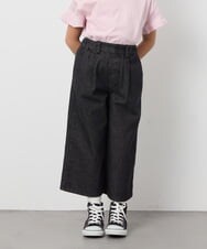 KJLFC39044 a.v.v KIDS(アー・ヴェ・ヴェ) 【接触冷感/ジメジメ対策】[160]タックワイドパンツ ライトブルー