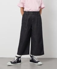 KJLFC39044 a.v.v KIDS(アー・ヴェ・ヴェ) 【接触冷感/ジメジメ対策】[160]タックワイドパンツ ライトブルー