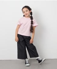 KJLFC39044 a.v.v KIDS(アー・ヴェ・ヴェ) 【接触冷感/ジメジメ対策】[160]タックワイドパンツ ライトブルー