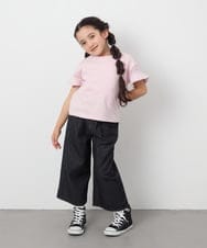 KJLFC39044 a.v.v KIDS(アー・ヴェ・ヴェ) 【接触冷感/ジメジメ対策】[160]タックワイドパンツ ライトブルー